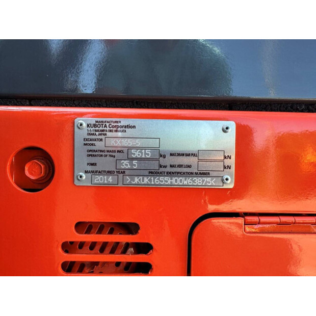 2014 KUBOTA KX165-5-41007793