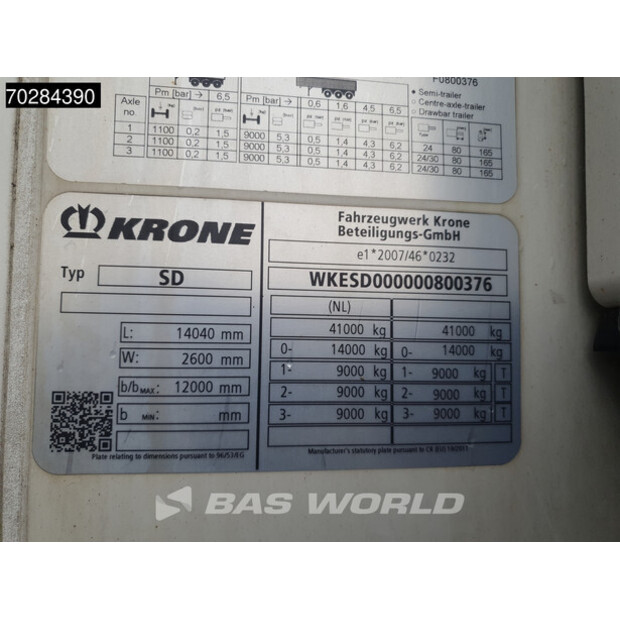 2018 Krone Carrier Vector 1950 MT-41009447