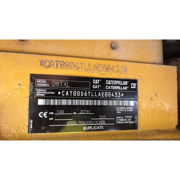 2011 Caterpillar D6T XL-41012071