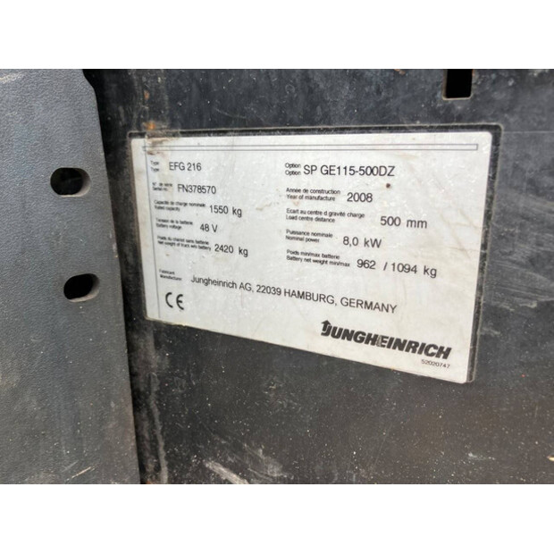 2008 جنجهينريتش EFG 216-41013222