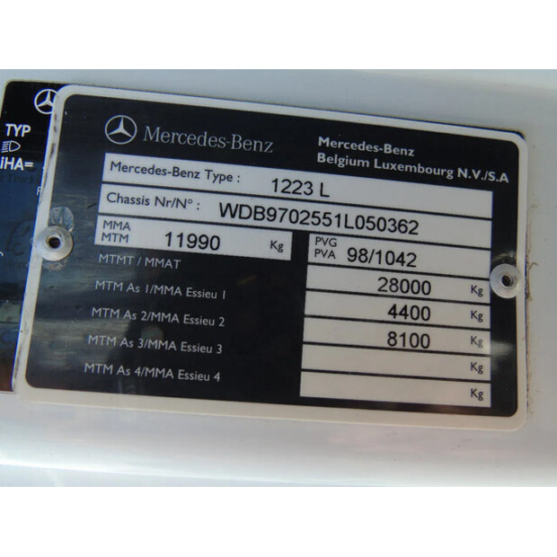 2005 Mercedes-Benz ATEGO 1223-41028060