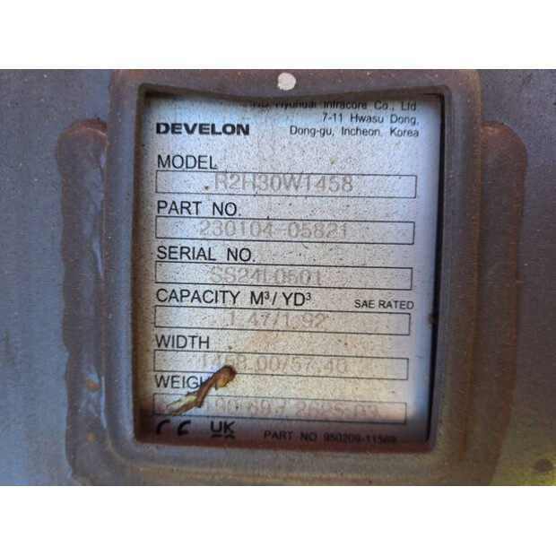2025 Develon DX300LC-7M-41034100