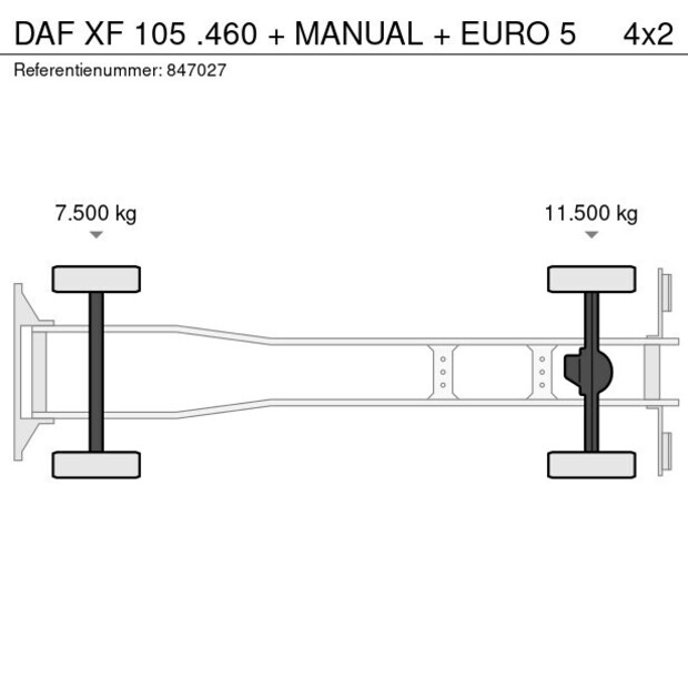 2009 DAF XF 105.460-41034425