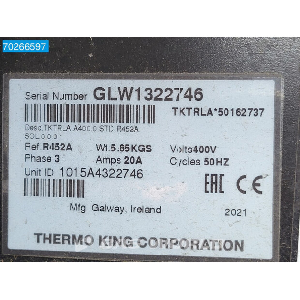 2021 كرون Thermo King A-400-41035115
