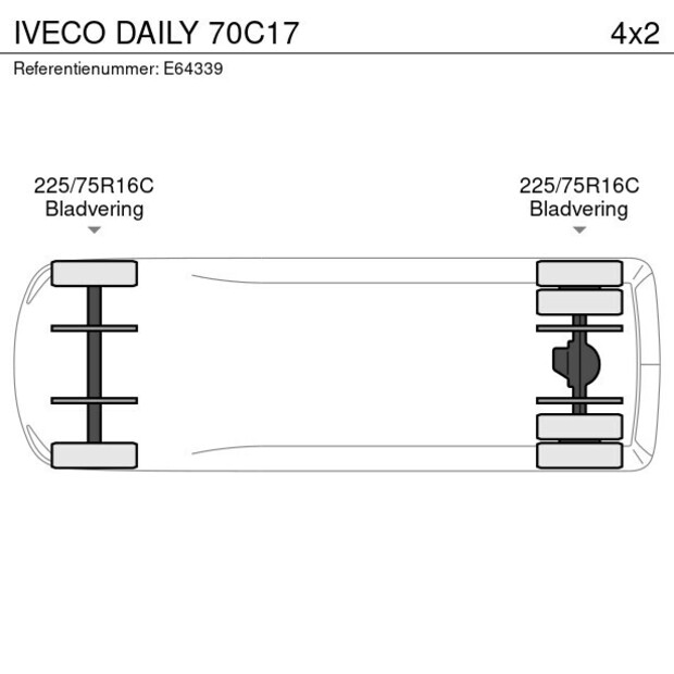 2012 Iveco DAILY 70C17-41035226