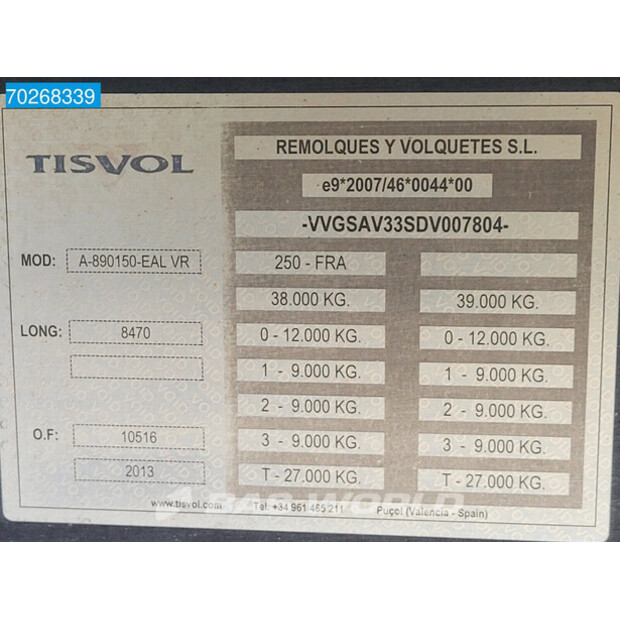 2014 تيسفول A-890150-EAL/VRB-41035478