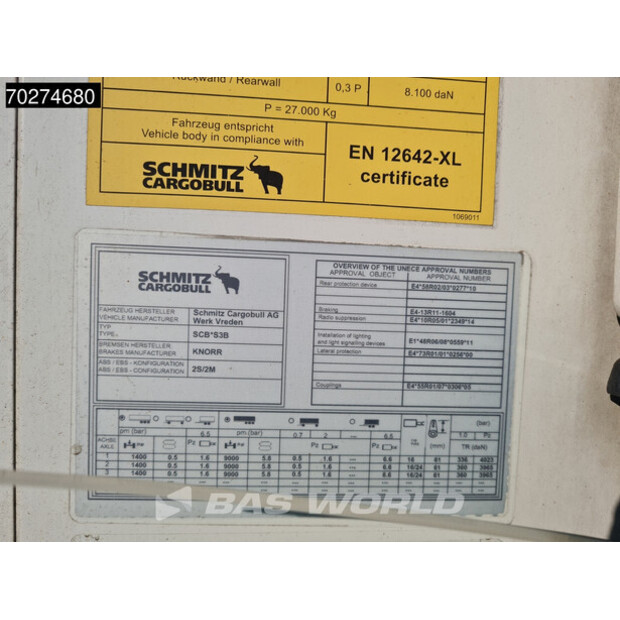 2019 Schmitz Cargobull Carrier Vector 1550-41036057