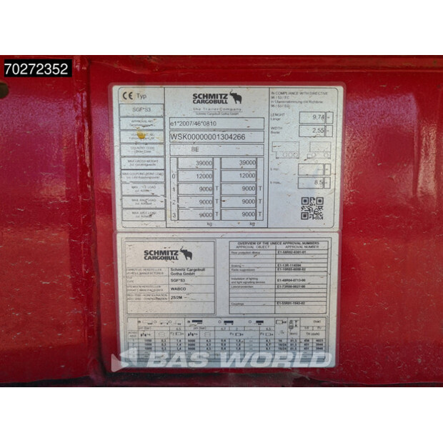 2018 Schmitz Cargobull SGF*S3-41036424