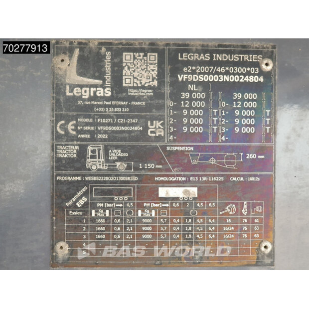 2022 Legras F10271-41036636