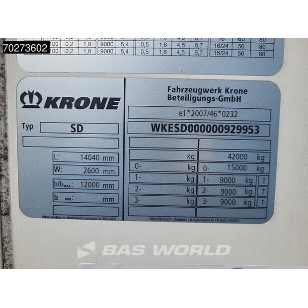 2020 Krone Carrier Vector 1550-41036726