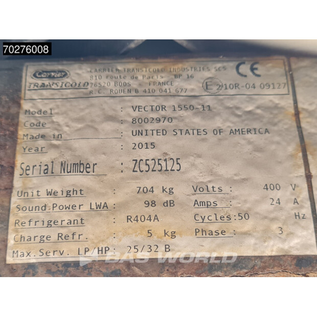 2015 Krone Carrier Vector 1550-41050848