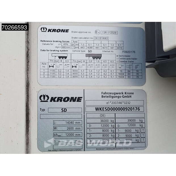 2021 كرون Thermo King A-400-41051137