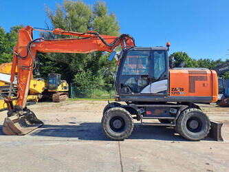 Image for WHEELED EXCAVATORS 2016 Hitachi ZX170W-5B