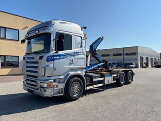 Image de Camion chargeur à crochet 2005 Scania R580
