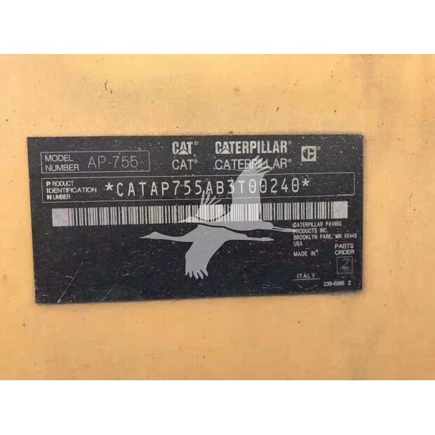 2010 Caterpillar AP-755-41060437