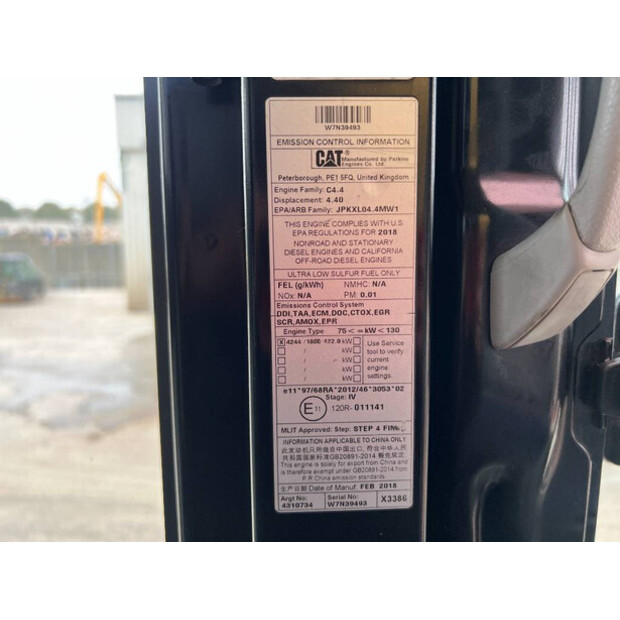 2018 Caterpillar 325FLCR-41077980
