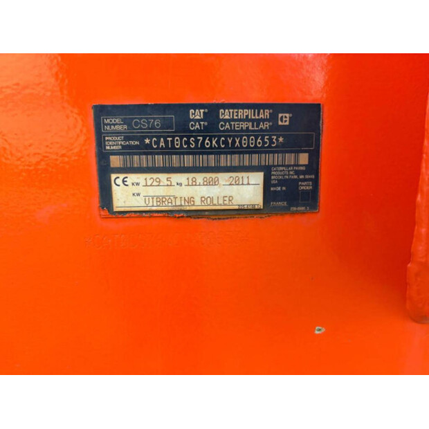 2011 كاتربيلر CS76 XT-41079249