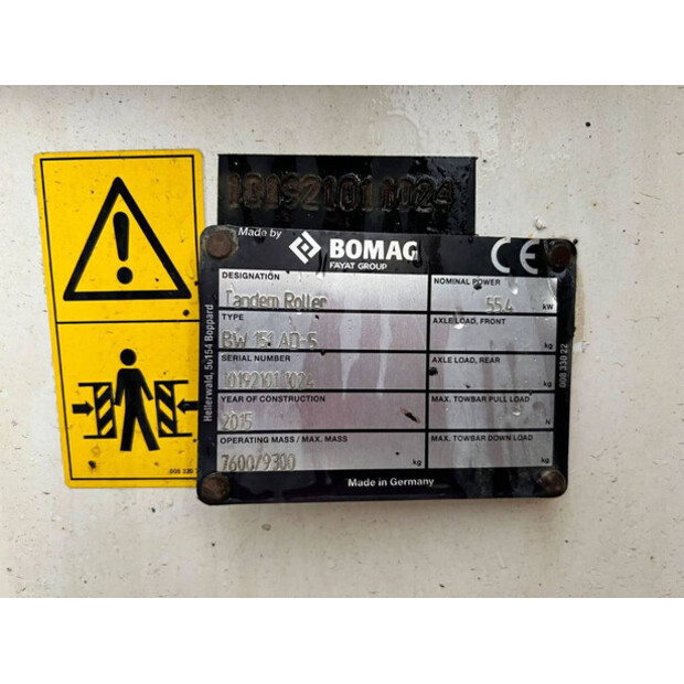 2015 BOMAG BW151AD-5-41079451
