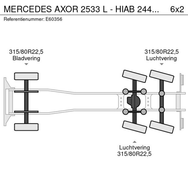 2006 Mercedes-Benz AXOR 2533-41080563