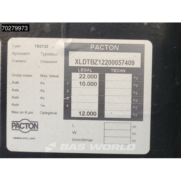 2008 Pacton Carrier Vector 1850-41082920