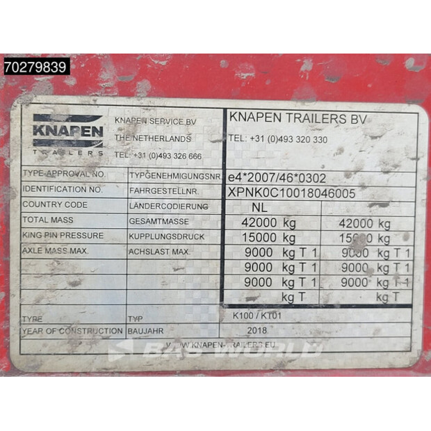 2018 Knapen K100-41083122