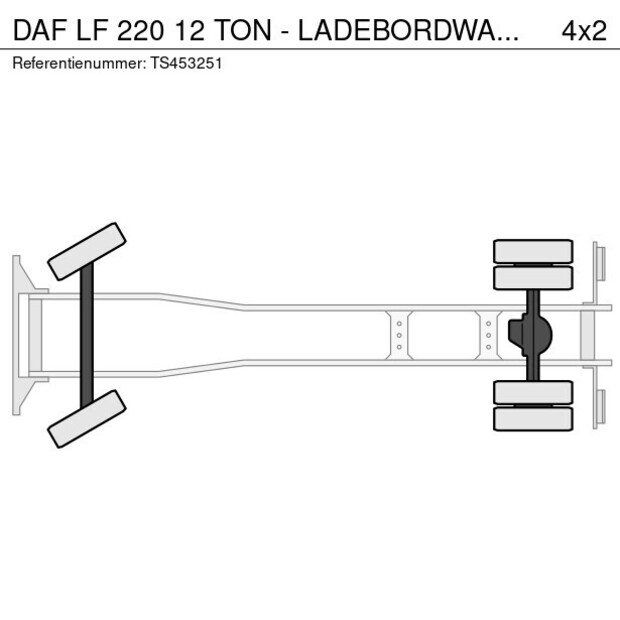 2016 DAF LF 220-41097754