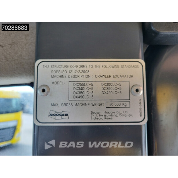 2017 Doosan DX255LC-5-41099078