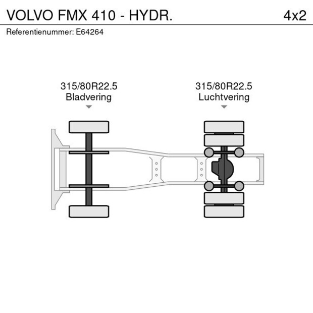 2018 Volvo FMX 410-41114699