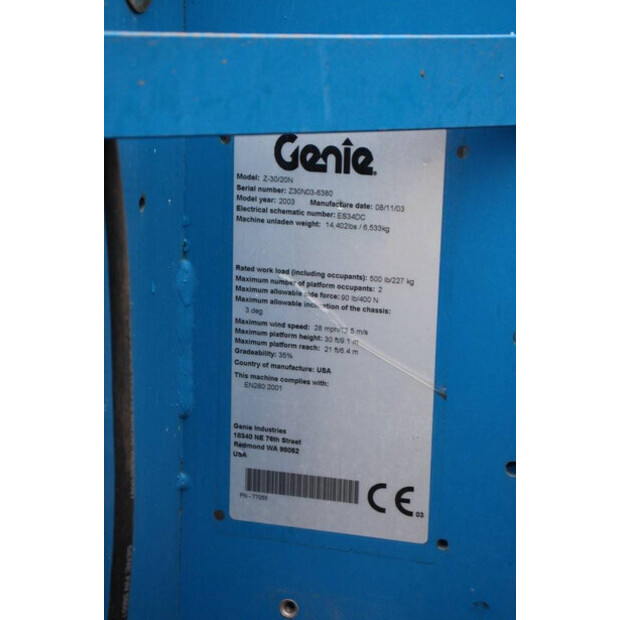2003 Genie Z-30/20N-41115102