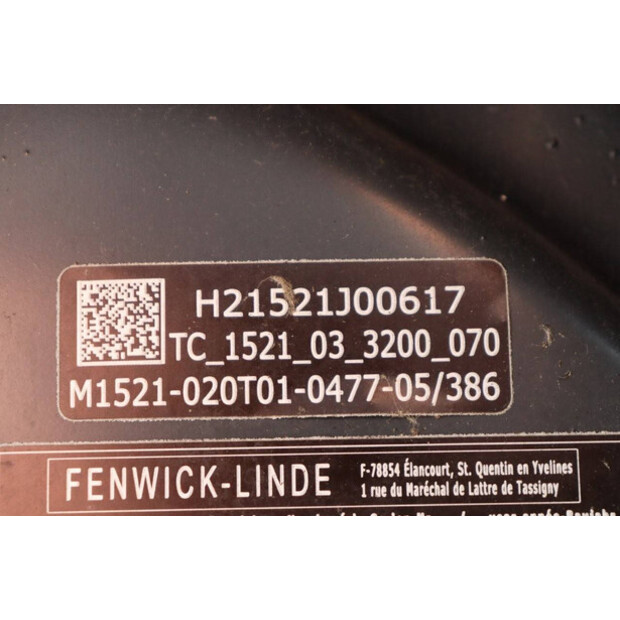 2018 Linde E15-02-41115508