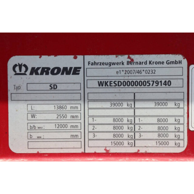 2013 Krone SD-41116687