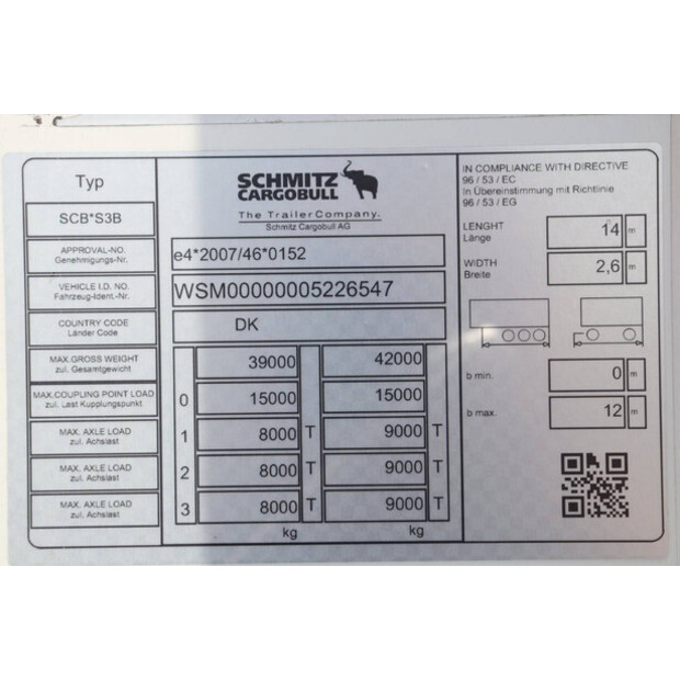 2019 Schmitz Cargobull SKO-41118402
