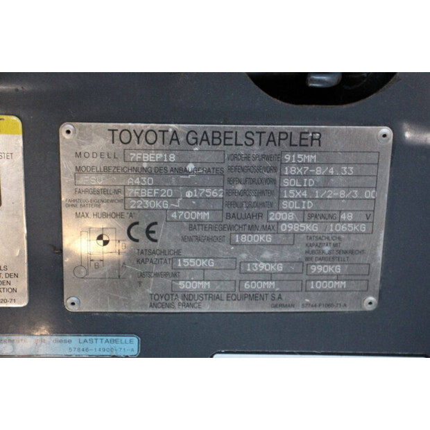 2008 Toyota 7FBEF18-41119174