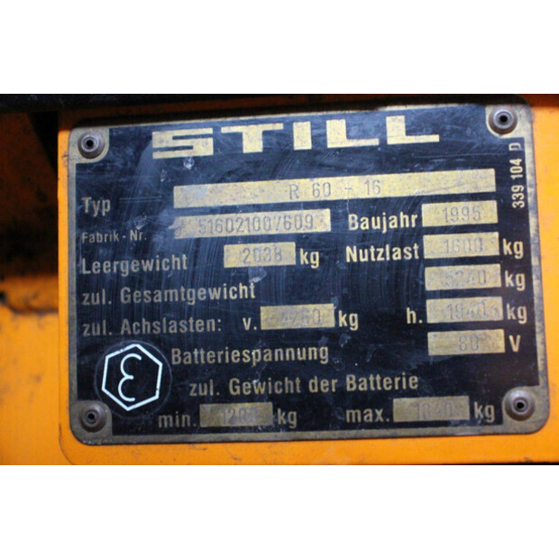 1995 Still R60-16-41119429