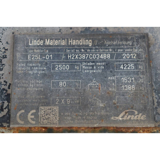 2012 ليندي E25L-01-41120559