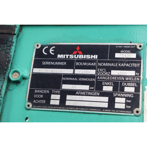 2004 ميتسوبيشي FD45K-41120863