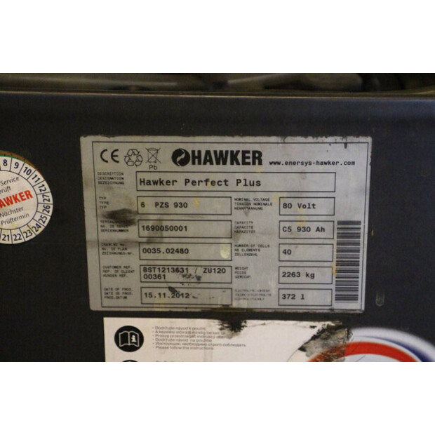 2012 Hawker 6 PZS 930-41121098