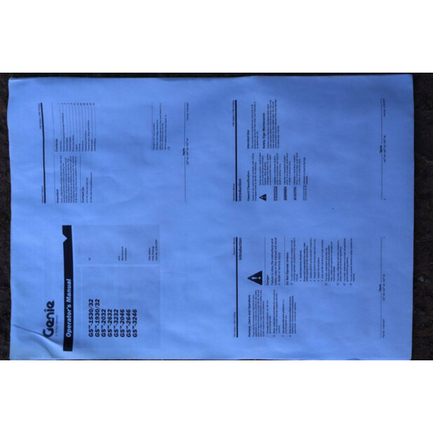 2007 Genie GS-2632-41121380