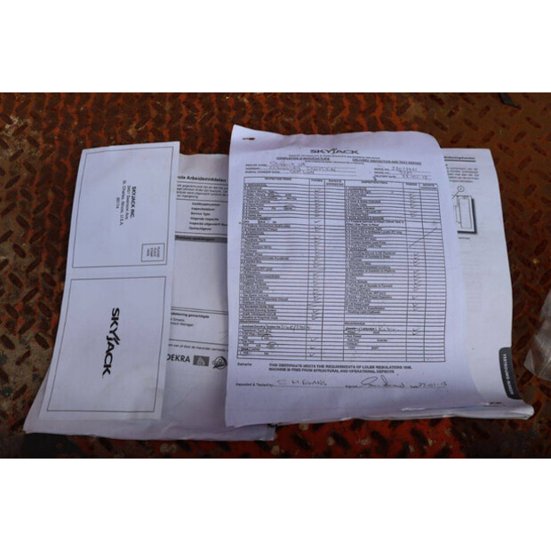 2015 SkyJack SJIII 3219-41122071