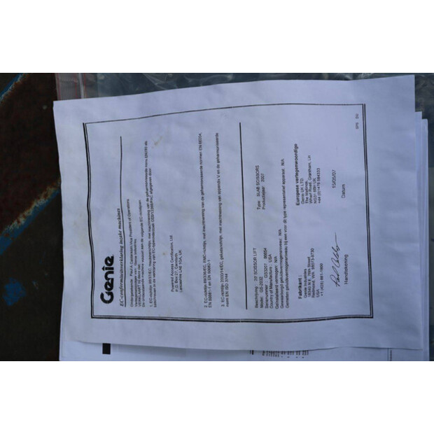 2007 Genie GS-2032-41122228
