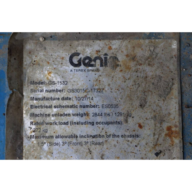 2014 Genie GS-1532-41122396