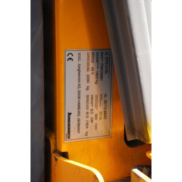 2018 Jungheinrich EFG 216K-41122677