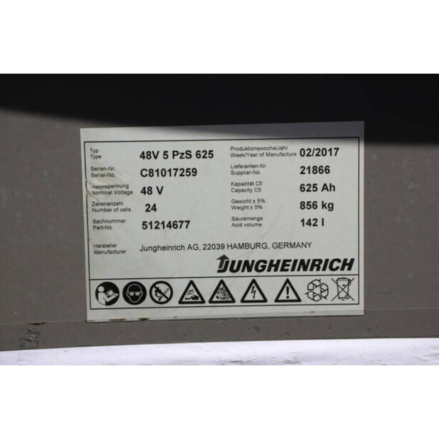 2018 Jungheinrich EFG 216K-41122678