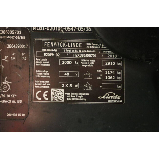 2018 ليندي E20PH-02-41122852