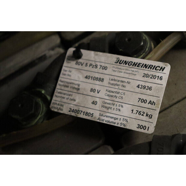 2011 Jungheinrich EFG 425K GE115-500DZ-41122995