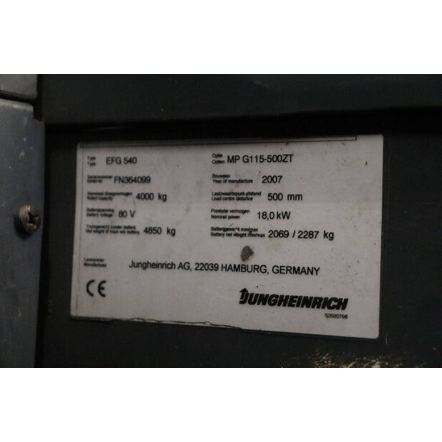 2007 جنجهينريتش EFG 540-41123035