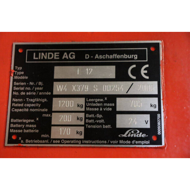 2005 Linde L12-41123107