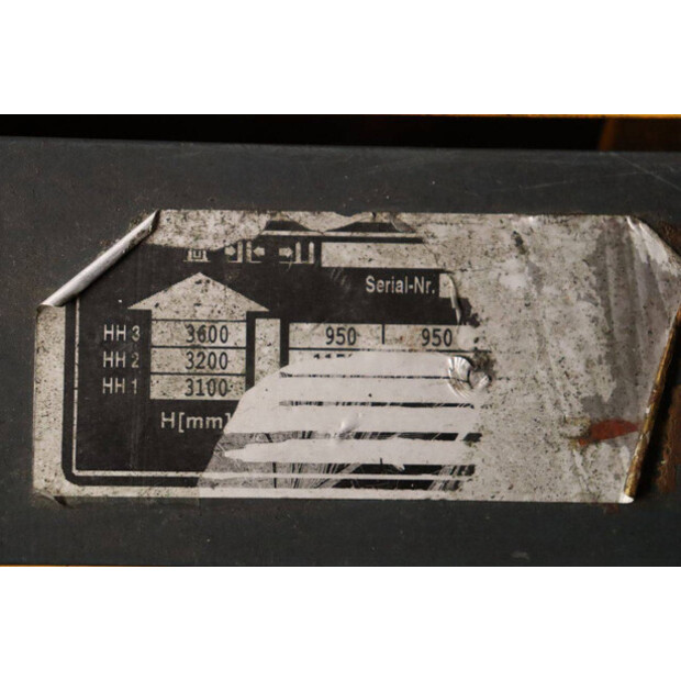 2001 Jungheinrich EJC12-41123267