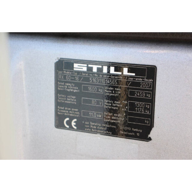 2007 Still RX 60-16-41123398