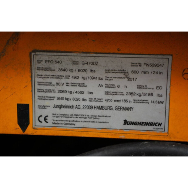 2016 جنجهينريتش EFG 540-41123495